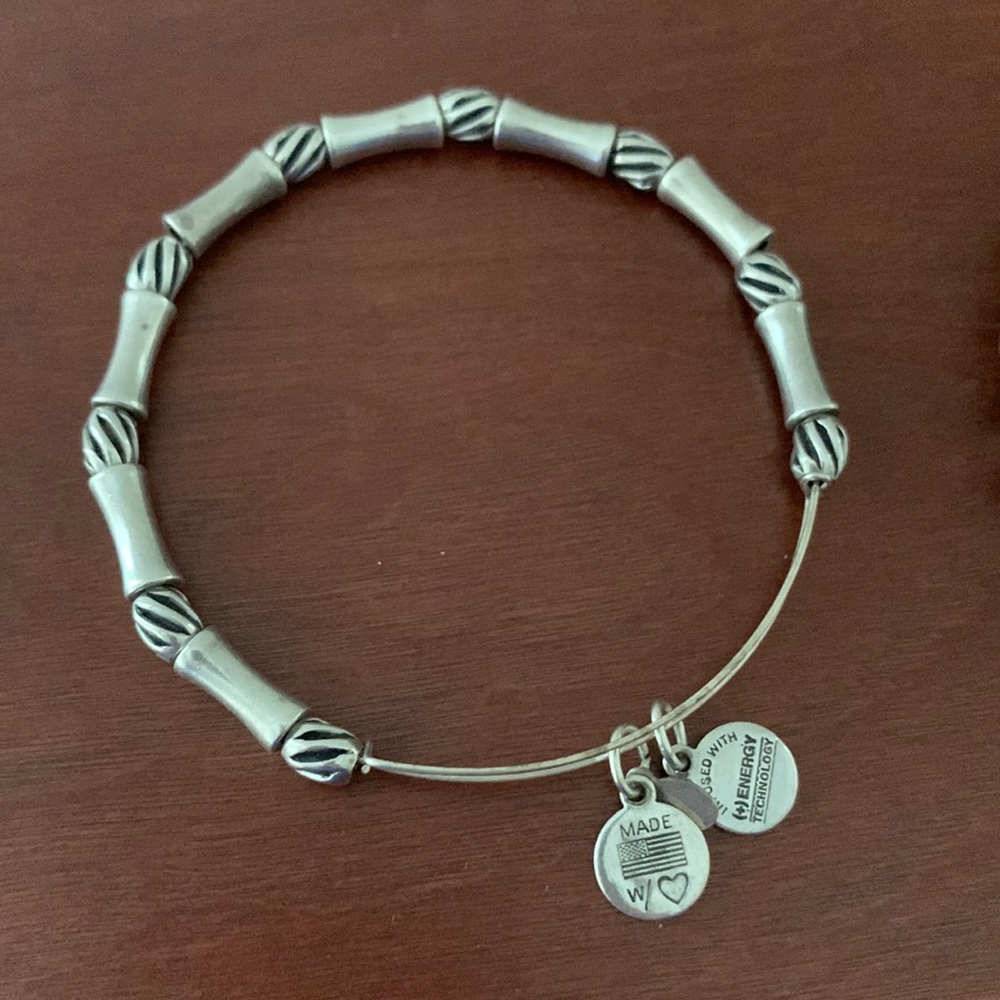 Alex and Ani silver bracelet